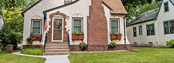 Community view of the Camden neighborhood of Minneapolis, Minnesota