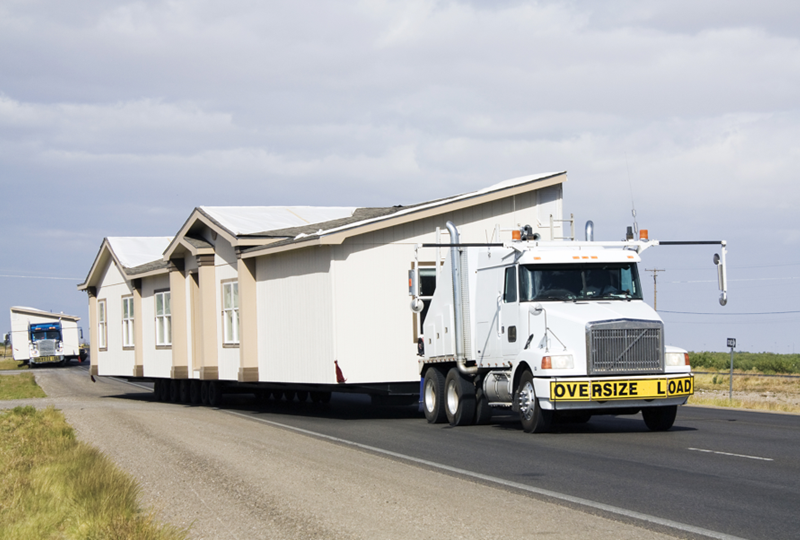 Prefab house relocation