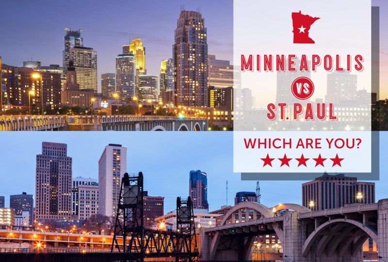 Minneapolis vs. Saint Paul