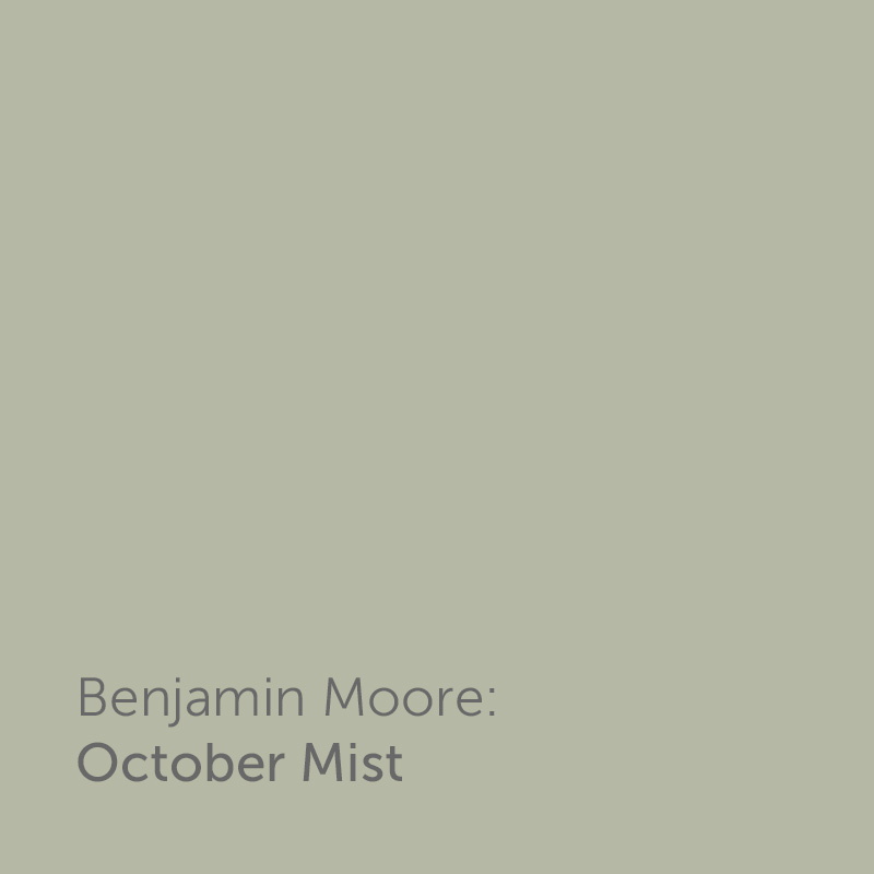 Benjamin Moore October Mist